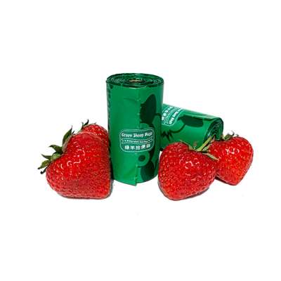 Special Hot Selling Dog Bio Degradable Custom Logo Strawberry Poop Waste Bag