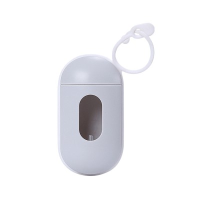 Fashionable Design Wholesales custom Color Pill Shape Dog Poop Bag Dispenser