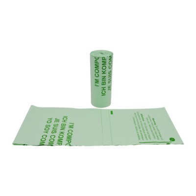 Low Price Guaranteed Quality Pla Corn Starch Green Compostable Pet Dog Garbage Poop Bag