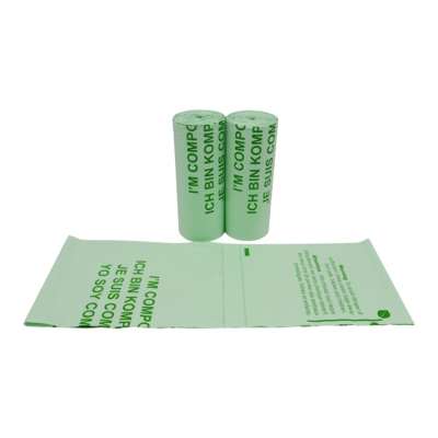 Special Hot Selling 50 Pcs Per Roll Unscented Compostable Custom Logo Dog Garbage Poop Bag